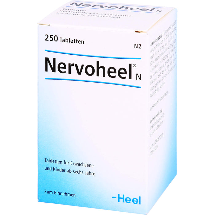 Nervoheel N Tabletten bei nervösen Erkrankungen, 250 St. Tabletten