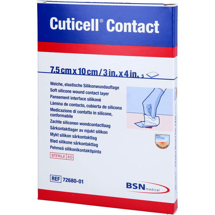 Cuticell Contact 7,5 cm x 10 cm, 5 St VER