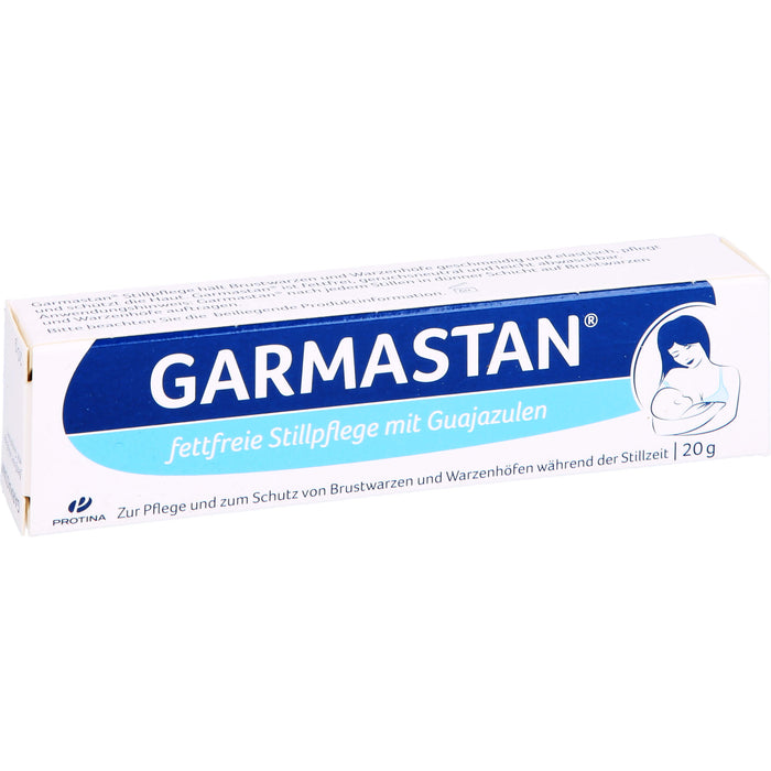 Garmastan fettfreie Stillpflege mit Guajazulen, 20 g Salbe