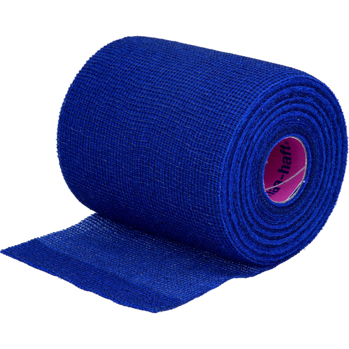 Peha-haft Color kohäsive Fixierbinde 10 cm x 20 m blau, 1 St. Binde