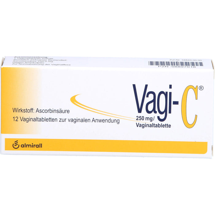 Vagi-C Vaginaltabletten, 12 St. Tabletten