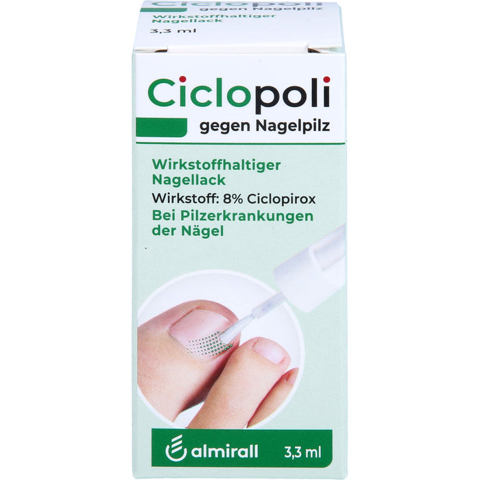 Ciclopoli Nagellack gegen Nagelpilz, 3.3 ml Solution