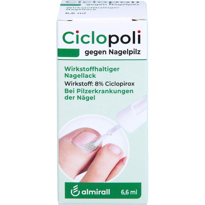 Ciclopoli Nagellack gegen Nagelpilz, 6.6 ml Solution