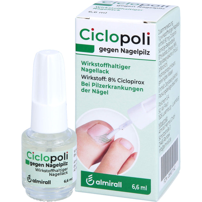 Ciclopoli Nagellack gegen Nagelpilz, 6.6 ml Solution