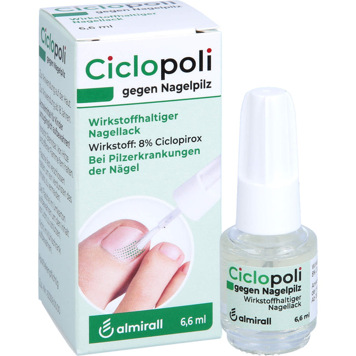 Ciclopoli Nagellack gegen Nagelpilz, 6.6 ml Solution