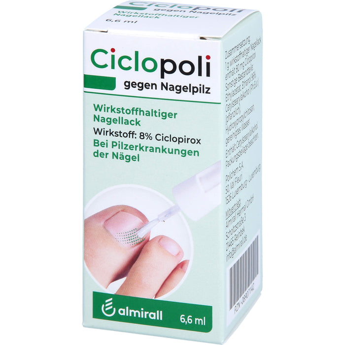 Ciclopoli Nagellack gegen Nagelpilz, 6.6 ml Solution