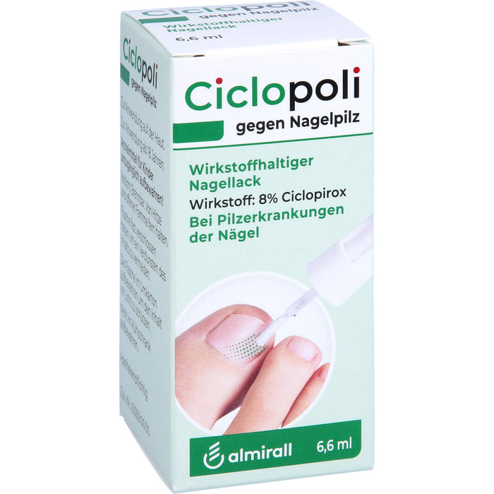 Ciclopoli Nagellack gegen Nagelpilz, 6.6 ml Solution