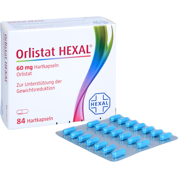 Orlistat HEXAL 60 mg Hartkapseln, 84 St. Kapseln