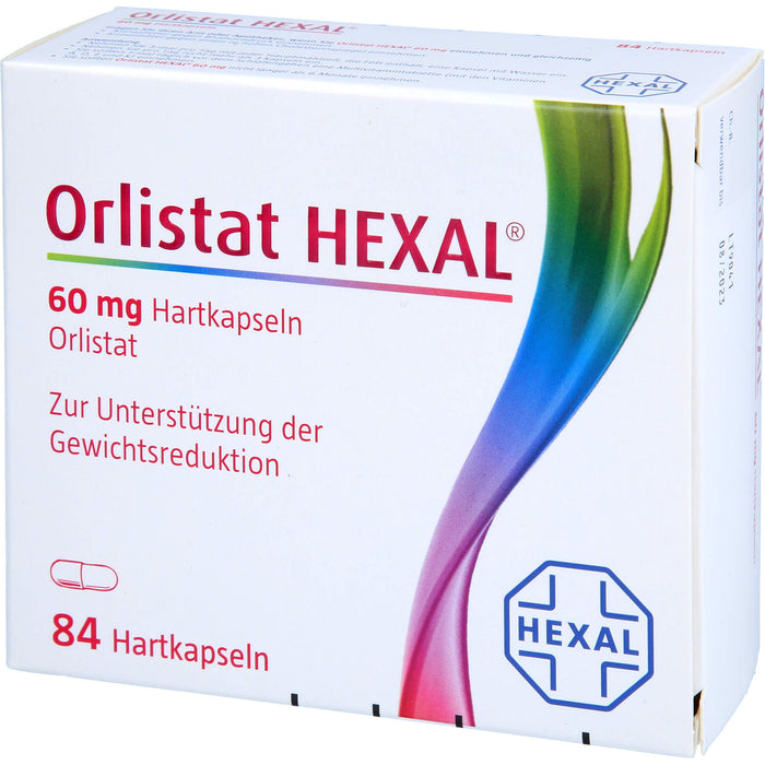 Orlistat HEXAL 60 mg Hartkapseln, 84 St. Kapseln