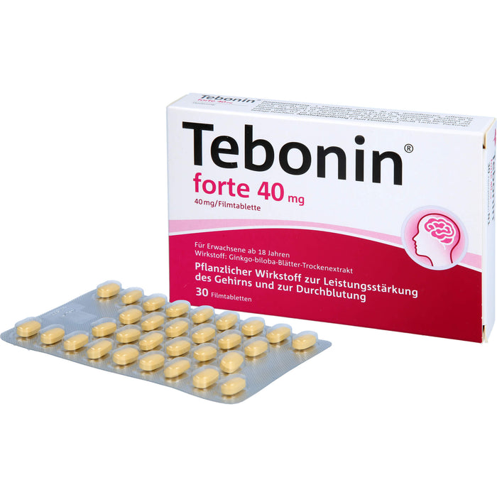 Tebonin forte 40 mg Tabletten, 30 St. Tabletten