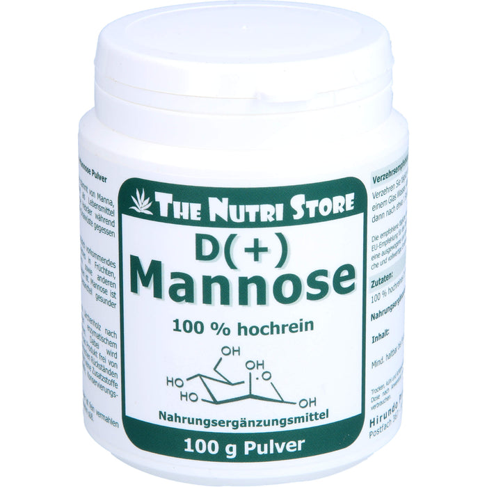 THE NUTRIE STORE D-Mannose Pulver, 100 g Pulver