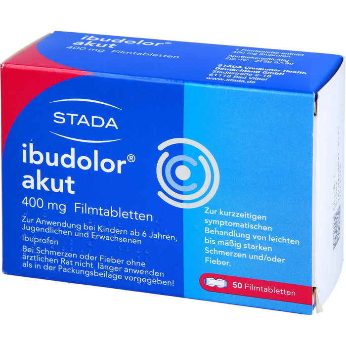 ibudolor akut 400 mg Filmtabletten, 50 St. Tabletten