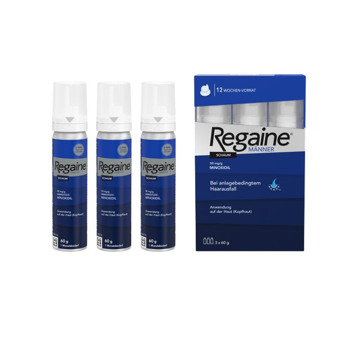 Regaine Männer Schaum, 180 ml Schaum