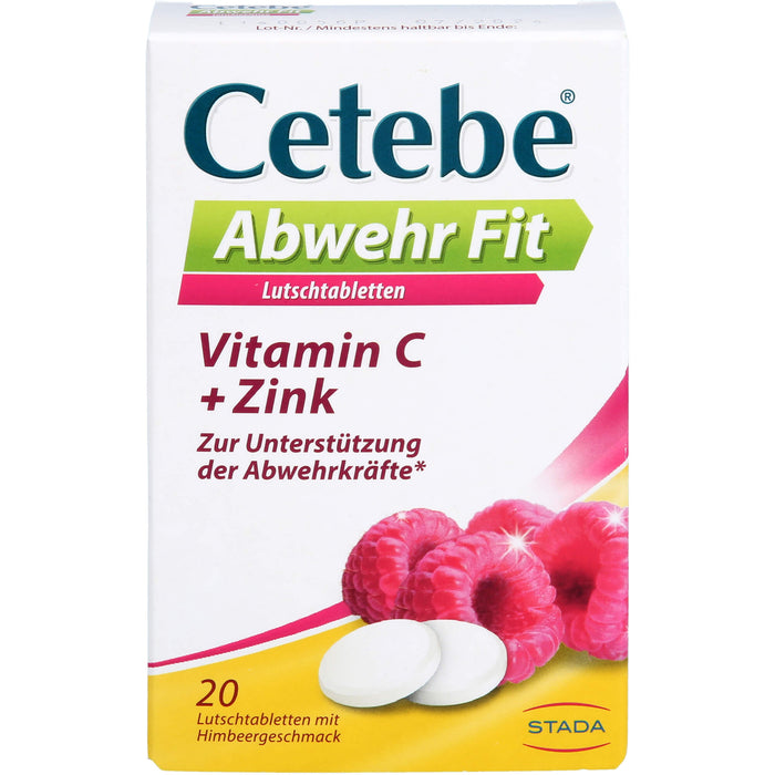 Cetebe Abwehr Fit Lutschtabletten, 20 St. Tabletten