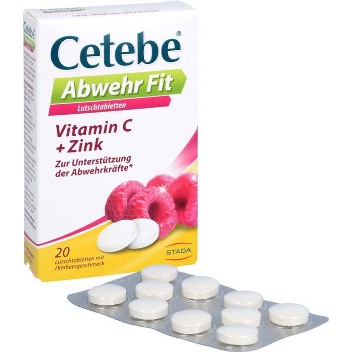 Cetebe Abwehr Fit Lutschtabletten, 20 St. Tabletten