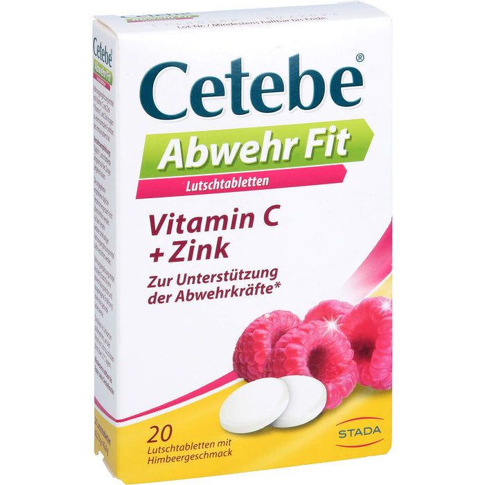 Cetebe Abwehr Fit Lutschtabletten, 20 pcs. Tablets