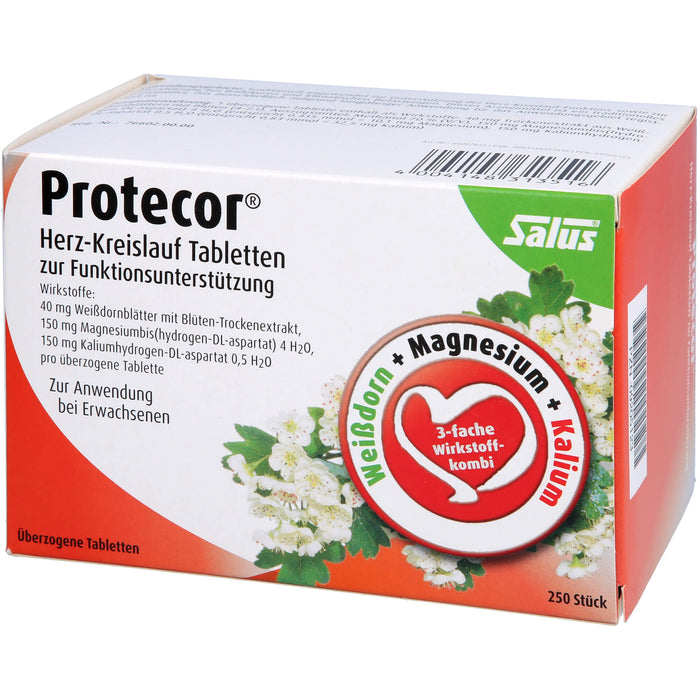 Protecor Herz-Kreislauf Tabl.z.Funktionsunt.Salus, 250 St UTA