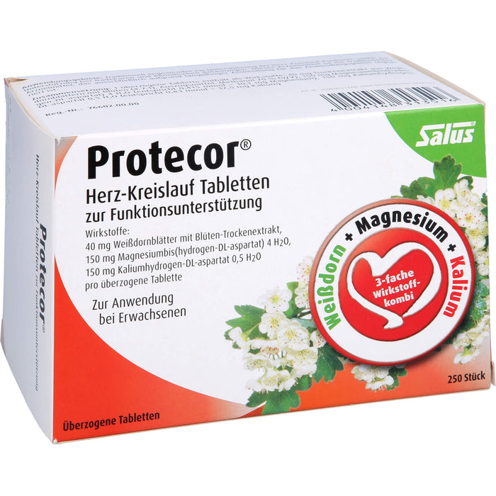 Protecor Herz-Kreislauf Tabl.z.Funktionsunt.Salus, 250 St UTA