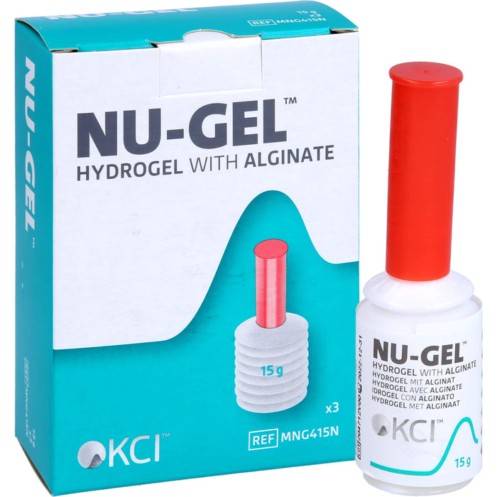 Nu-Gel Hydrogel med Alginat, 3X15 g GEL