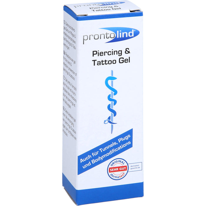 ProntoLind Piercing und Tattoo Gel, 10 ml Gel