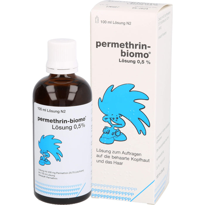 permethrin-biomo Lösung 0,5%, 100 ml Lösung