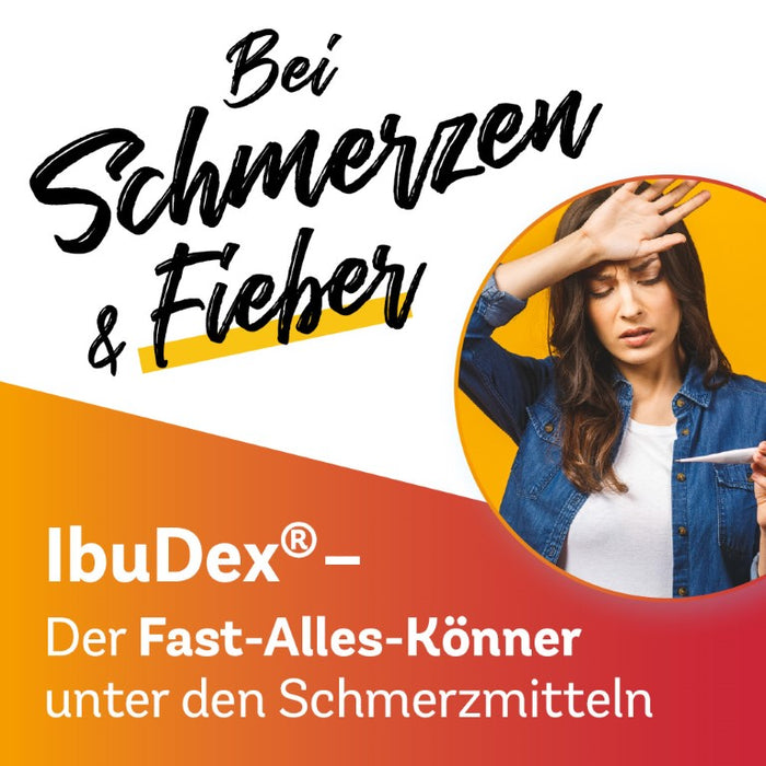 IbuDex 400 mg Filmtabletten bei Schmerzen und Fieber, 20 St. Tabletten