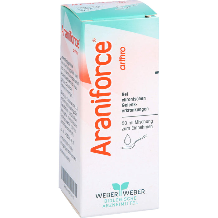 Araniforce arthro Mischung bei chronischen Gelenkerkrankungen, 50 ml Lösung