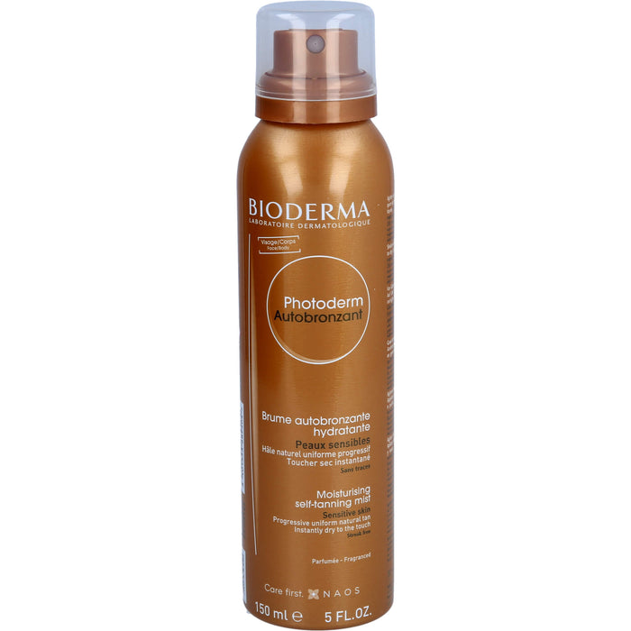 BIODERMA Photoderm Autobronzant Selbstbräuner Spray, 150 ml Lösung