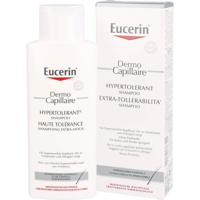 Eucerin DermoCapillaire Hypertolerant Shampoo, 250 ml Shampoo