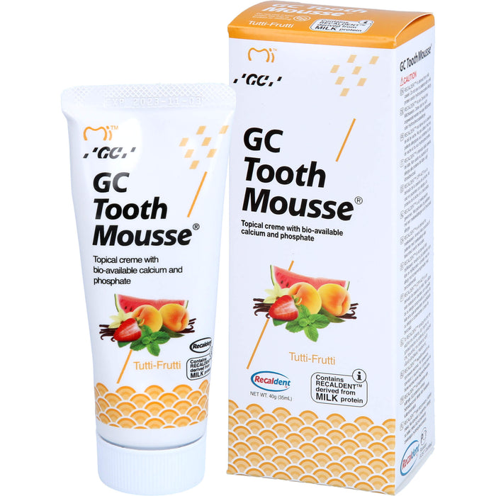 GC Tooth Mousse Tutti-Frutti, 40 g Creme