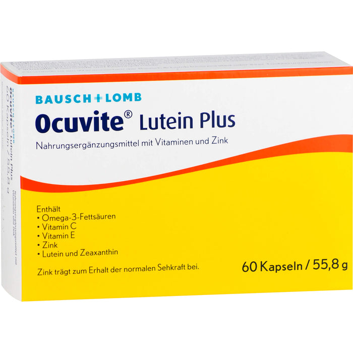 Ocuvite Lutein plus Kapseln, 60 St. Kapseln