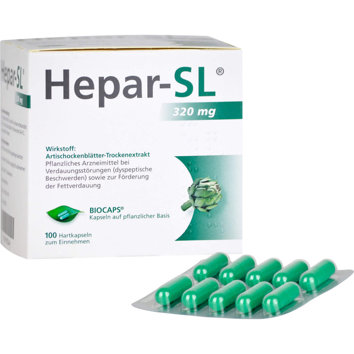 Hepar-SL 320 mg Kapseln, 100 St. Kapseln