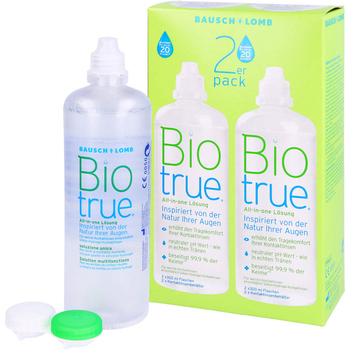 Biotrue, 2X300 ml