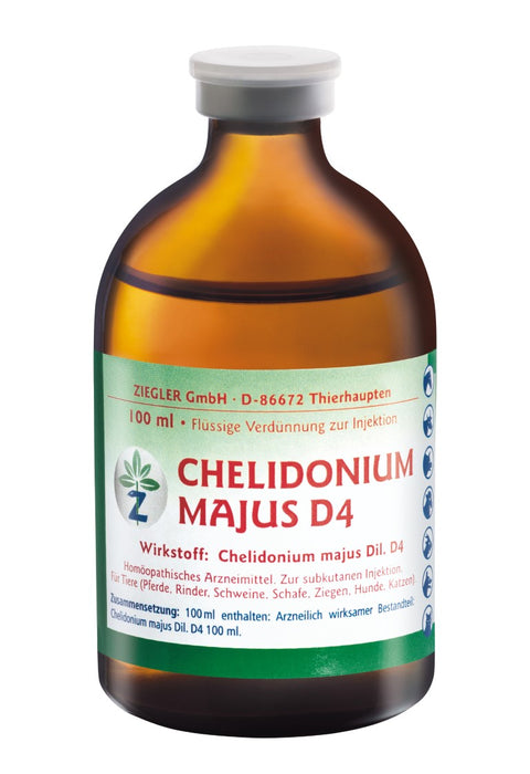 ZIEGLER Chelidonium majus D 4 Dilution, 100 ml Lösung