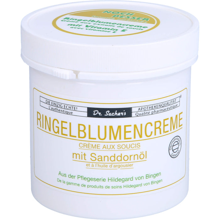 Dr. Sacher's Ringelblumencreme mit Sanddornöl, 250 ml Creme