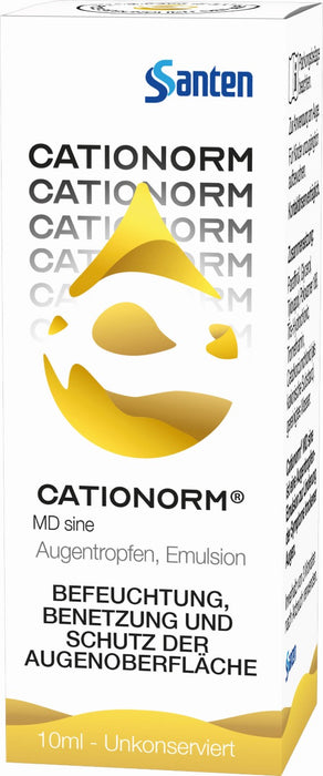 Cationorm MD sine Augentropfen, 10 ml Solution