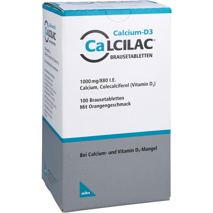 Calcilac Brausetabletten, 100 St. Tabletten