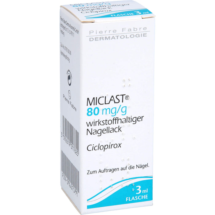 MICLAST Nagellack bei Nagelpilz, 3 ml Lösung