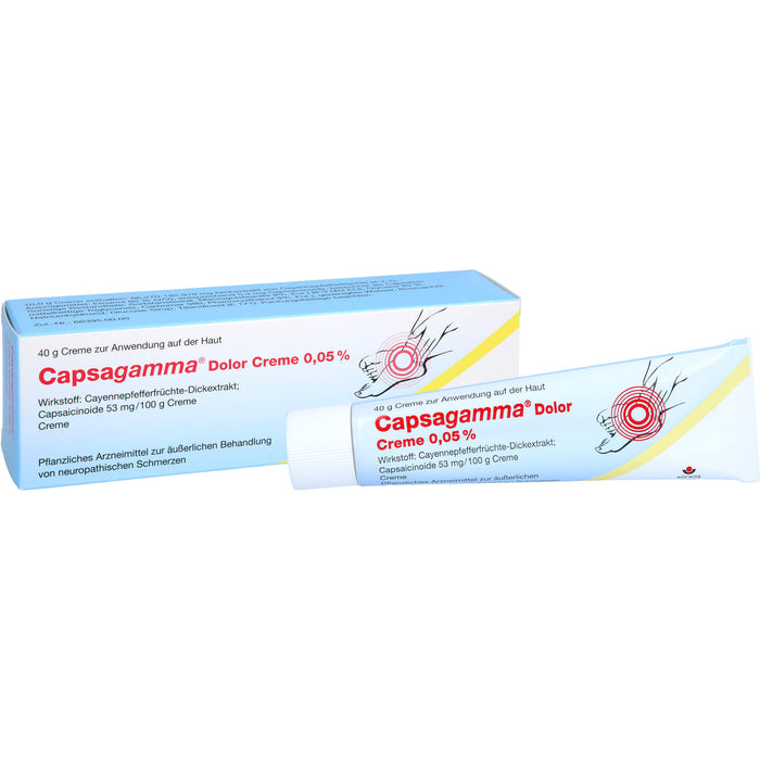 Capsagamma Dolor Creme 0,05%, 40 g Creme