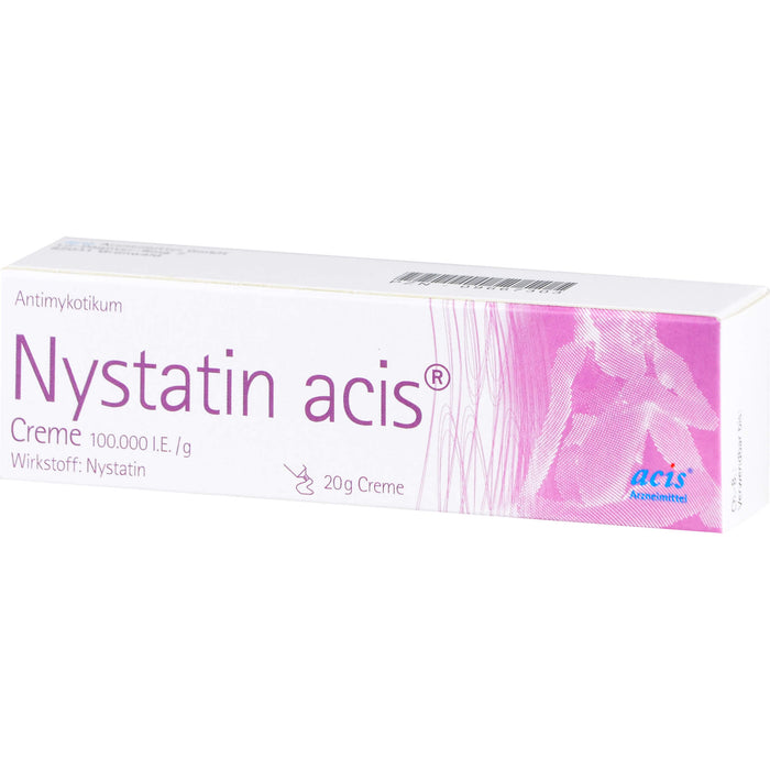 Nystatin acis Creme Antimykotikum, 20 g Creme