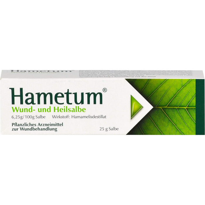 Hametum Wund- und Heilsalbe, 25 g Salbe