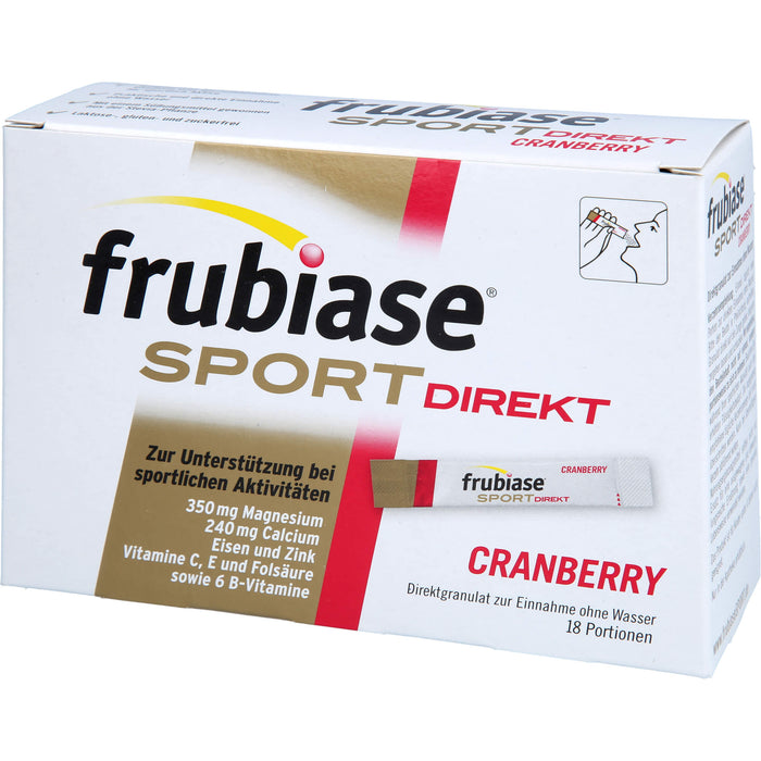 frubiase Sport direkt Cranberry, 18 St. Beutel