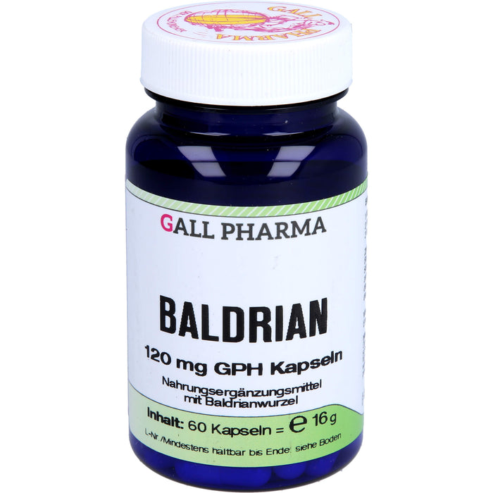 GALL PHARMA Baldrian 120 mg GPH Kapseln, 60 St. Kapseln