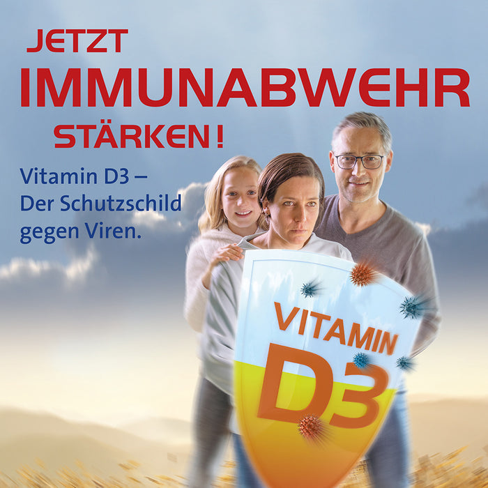 Vitamin D3 Hevert bei Mangel und erhöhtem Bedarf, 200 St. Tabletten