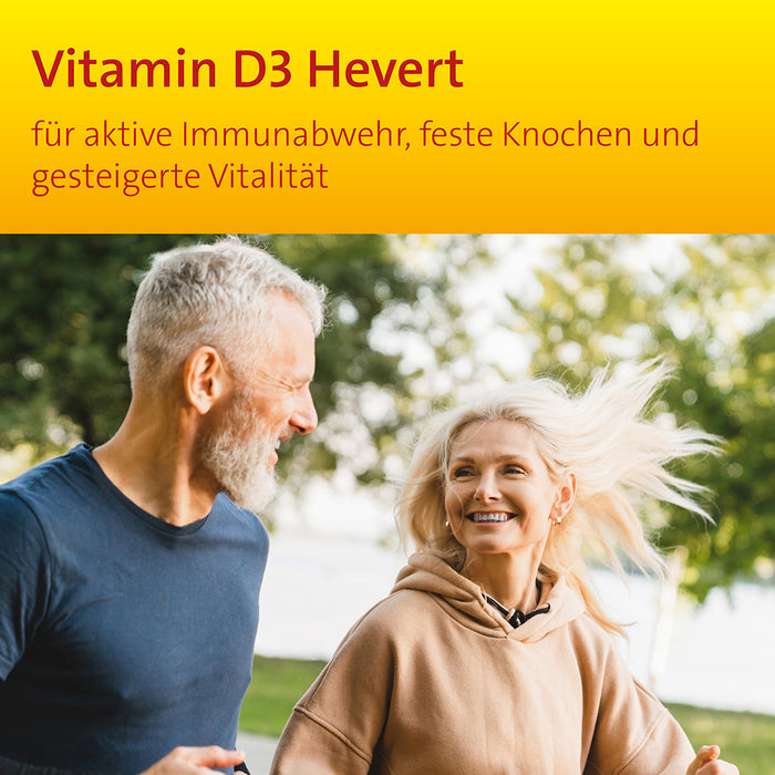 Vitamin D3 Hevert bei Mangel und erhöhtem Bedarf, 200 St. Tabletten