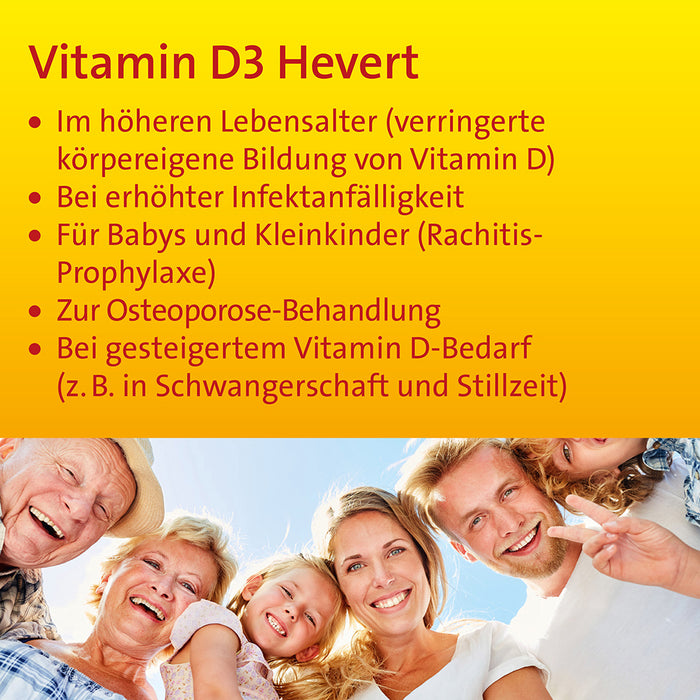 Vitamin D3 Hevert 1000 I.E. Tabletten, 200 St. Tablets