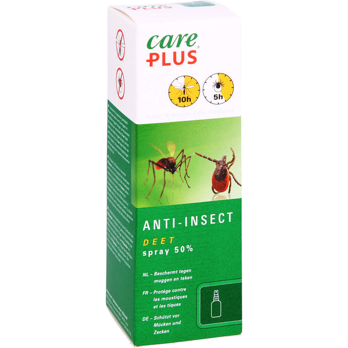 care PLUS Anti-Insect Deet Spray 50 %, 60 ml Lösung