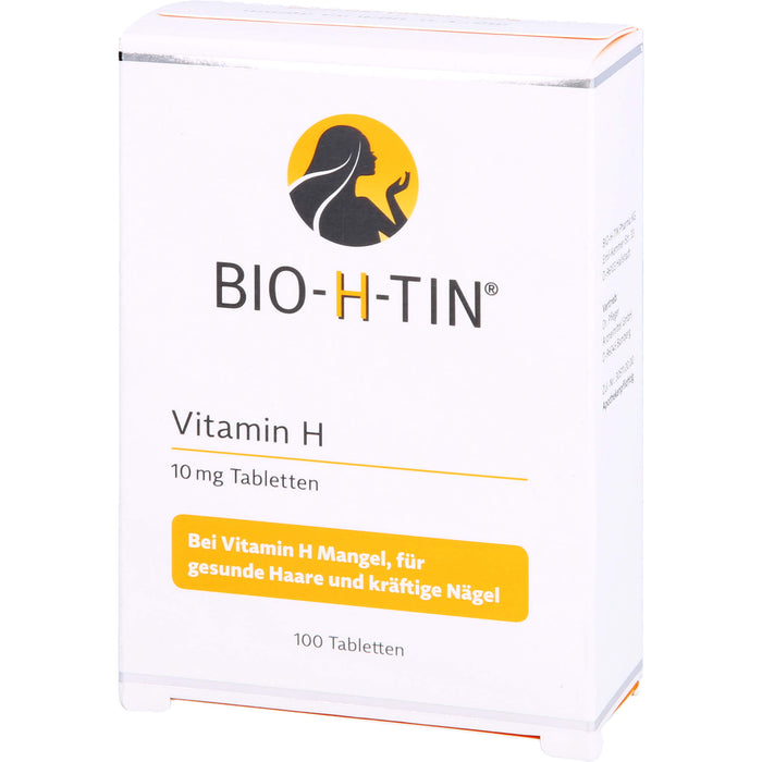 BIO-H-TIN Vitamin H 10 mg Tabletten, 100 pcs. Tablets