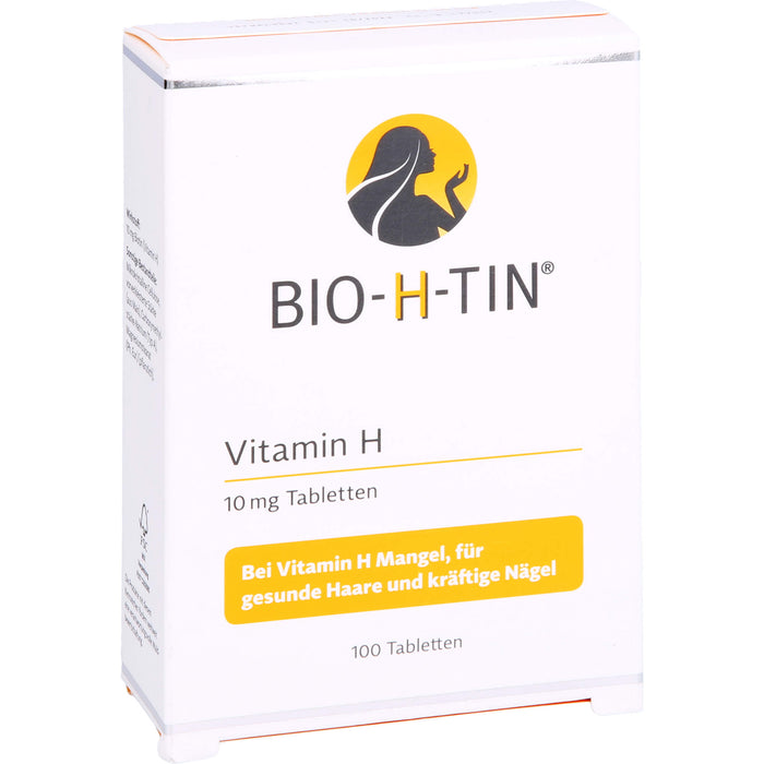 BIO-H-TIN Vitamin H 10 mg Tabletten, 100 pcs. Tablets