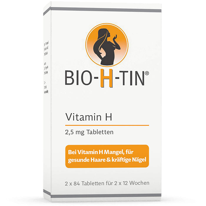 BIO-H-TIN Vitamin H 2,5 mg Tabletten, 84 St. Tabletten